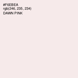 #F6EBEA - Soft Peach Color Image